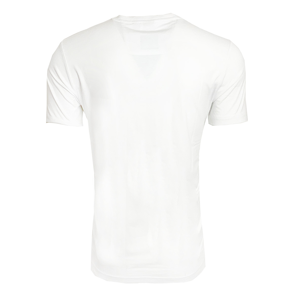Hugo Boss T-shirt with striped logo artwork 50452846 100 White - Image 2